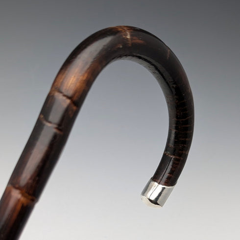 1919年 英国アンティーク レディース用 曲がりハンドル ステッキ 杖 76cm